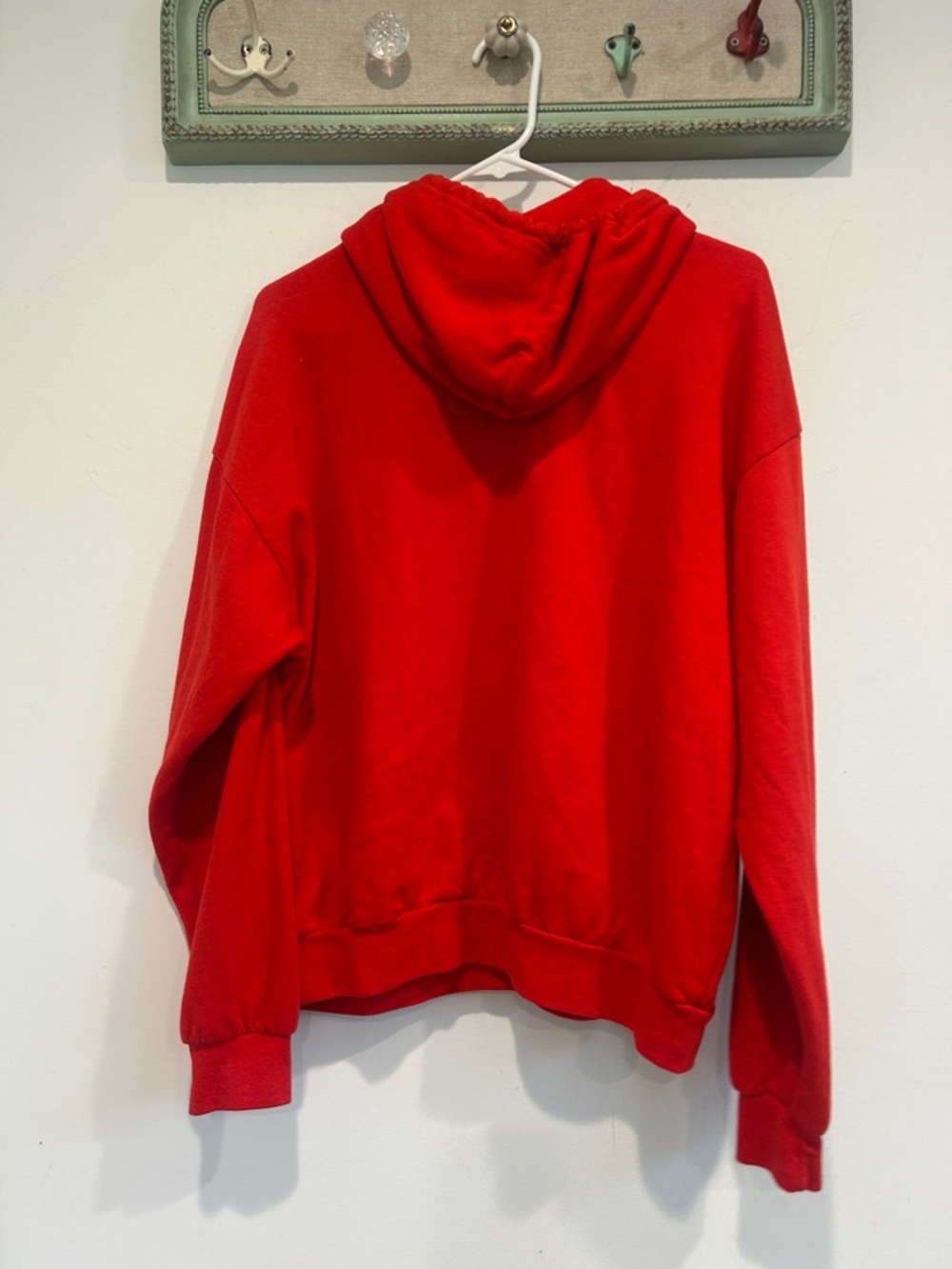 Aviator Nation Jazz Aspen Snowmass Red Smiley Hoodie small women’s pullover - Picture 9 of 11